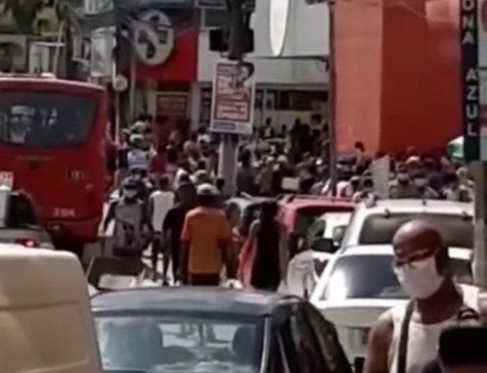 Em Alagoinhas, o Índice de isolamento social está abaixo do preconizado