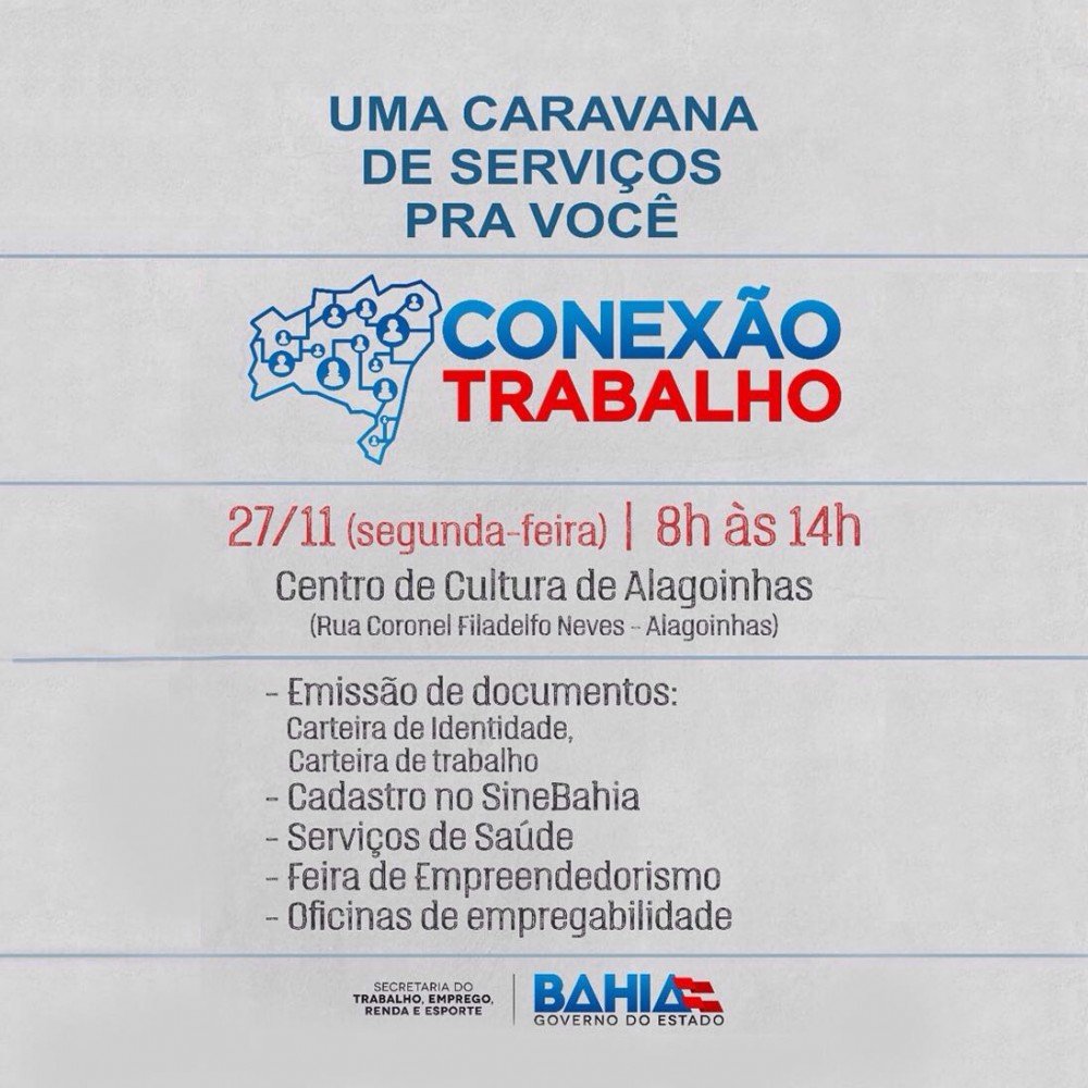 Conexão trabalho em Alagoinhas
