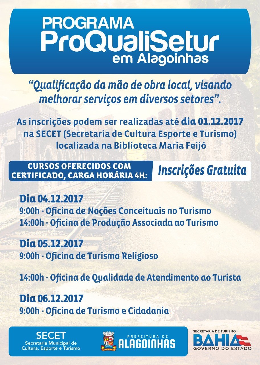 Cursos gratuitos e com certificado na área de turismo