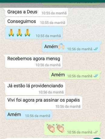 A família de Luiz Claudio acaba de nos informar que a transferência vai acontecer agora