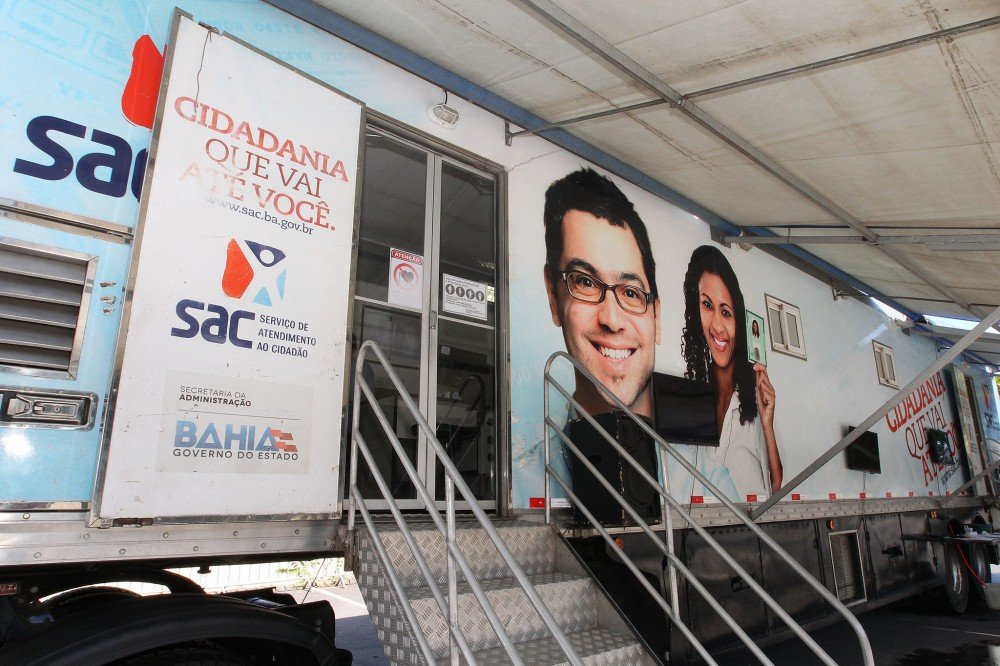 Carreta do SAC Móvel em Alagoinhas até dia 9 de abril
