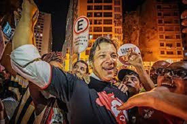 Haddad na liderança na disputa pelo governo de SP