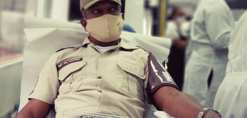 Hemoba e Polícia Militar iniciam campanha de doação de sangue na Bahia