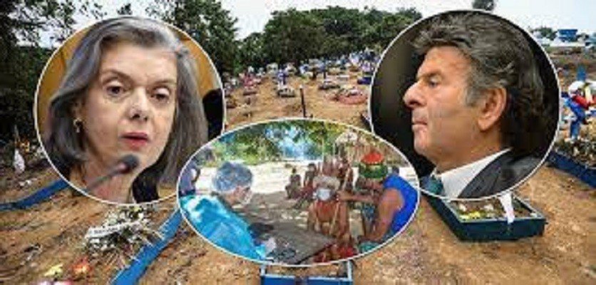 Cármen Lúcia pede que Supremo julgue queixa contra Bolsonaro por genocídio