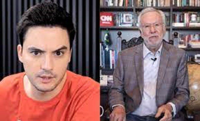 Felipe Neto diz que não pisa na CNN enquanto Alexandre Garcia estiver lá