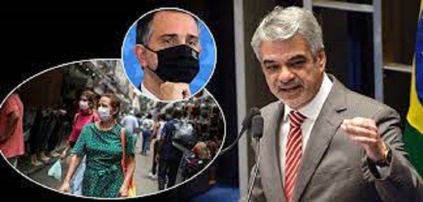 Pacheco e Bolsonaro tentam derrubar Renan, diz Humberto Costa