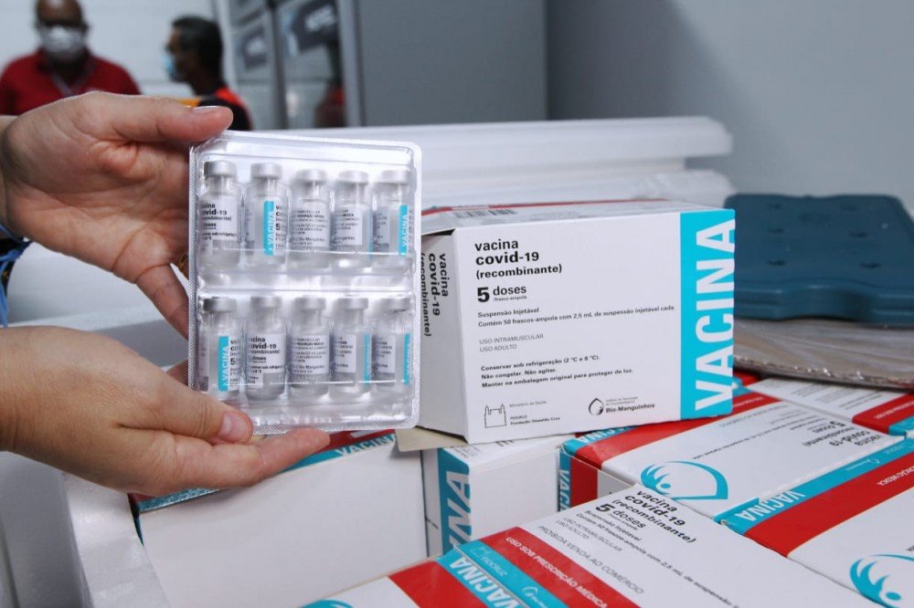 Covid-19 - Bahia recebe mais 222.500 doses de vacinas