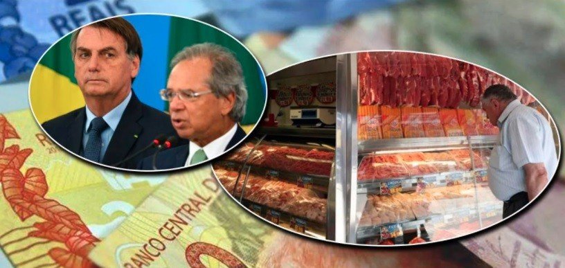 O povo passando fome e Bolsonaro fazendo churrasco com picanha que custa R$1.799 o quilo