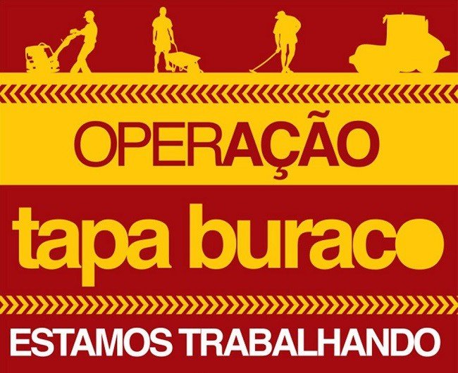 Prefeitura realiza Operação Tapa Buraco na Rua Fortaleza