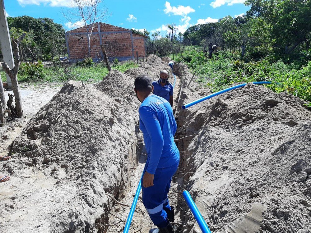 ABASTECIMENTO: ampliando a oferta de água para mais pessoas, SAAE realiza extensão de rede no Miguel Velho
