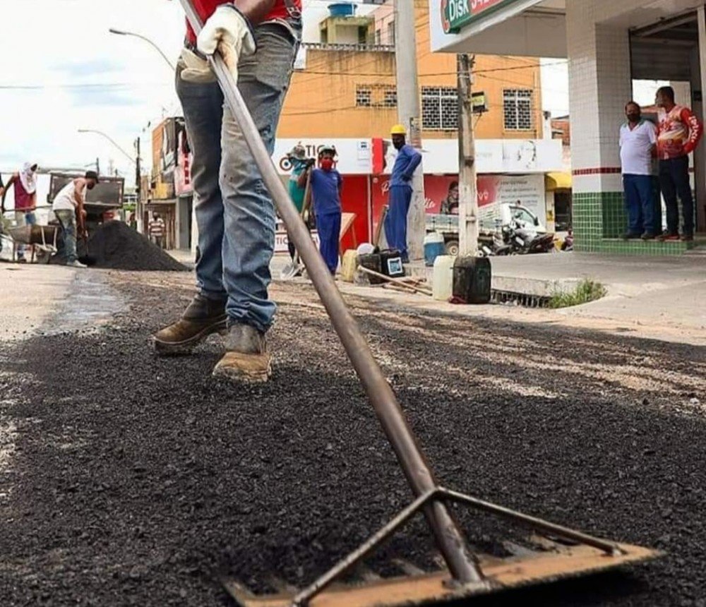 AVANÇAR CIDADES: SAAE anuncia recomposição asfáltica no centro de Alagoinhas na próxima semana