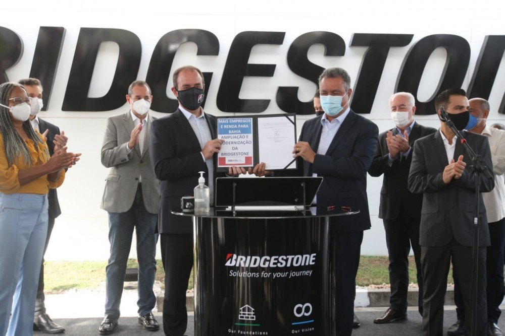 Bridgestone amplia fábrica em Camaçari e gera 420 postos de trabalho