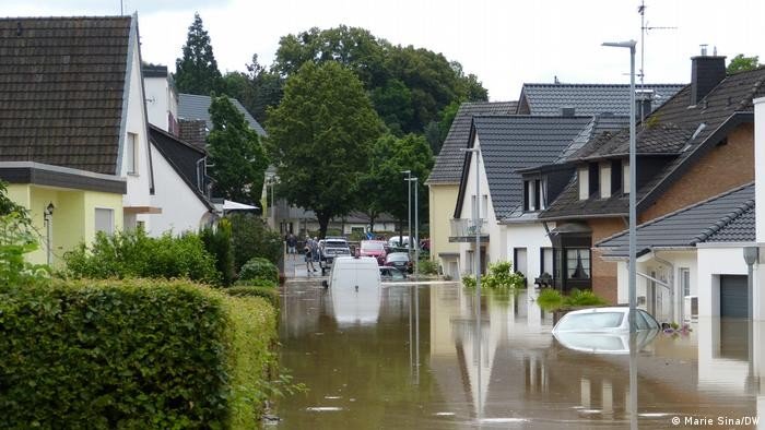 Alemanha - meteorologistas associam catástrofe à mudança climática