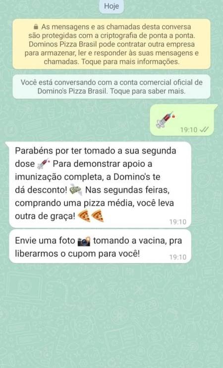 Para atrair clientes, empresas dão desconto para quem já tomou vacina