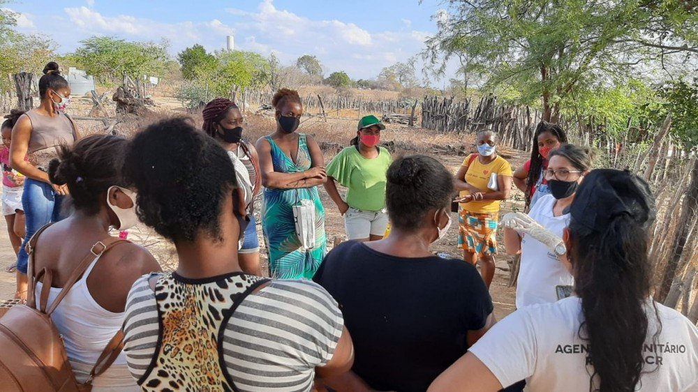 Comunidade quilombola de Bom Jesus da Lapa é capacitada em manejo de galinhas caipiras