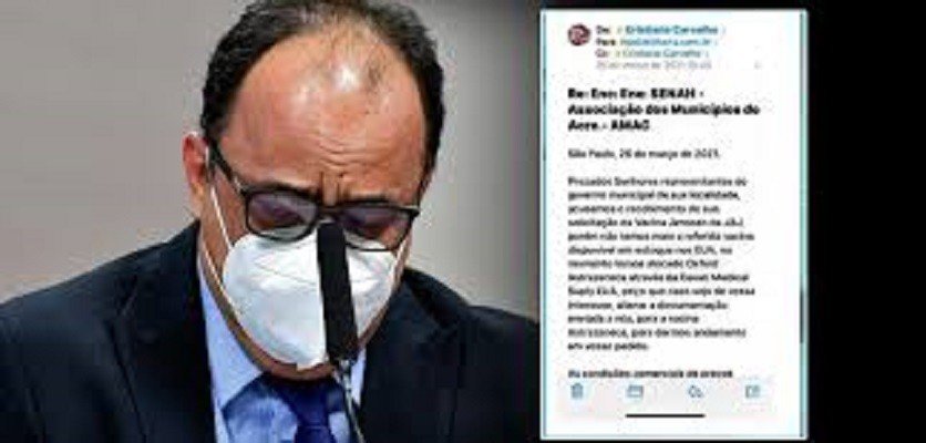 CPI da Covid: Carta que prova negociação entre ONG de reverendo e municípios do Acre aparece