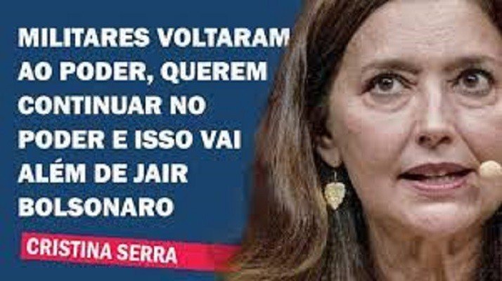Bolsonaro não precisa de todo o apoio das forças armadas para dar seu golpe, diz Cristina Serra