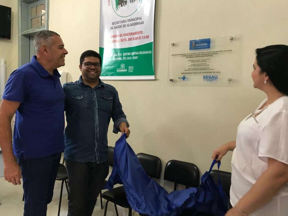 Prefeito reinaugura sede completamente reformada do Conselho Municipal de Saúde