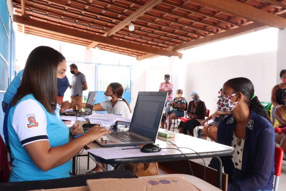 SAAE itinerante - Moradores de Sucupira são atendidos em primeiro dia da ação