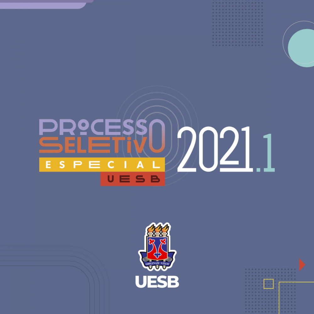 Uesb divulga Processo Seletivo Especial para ingresso em 2021.1