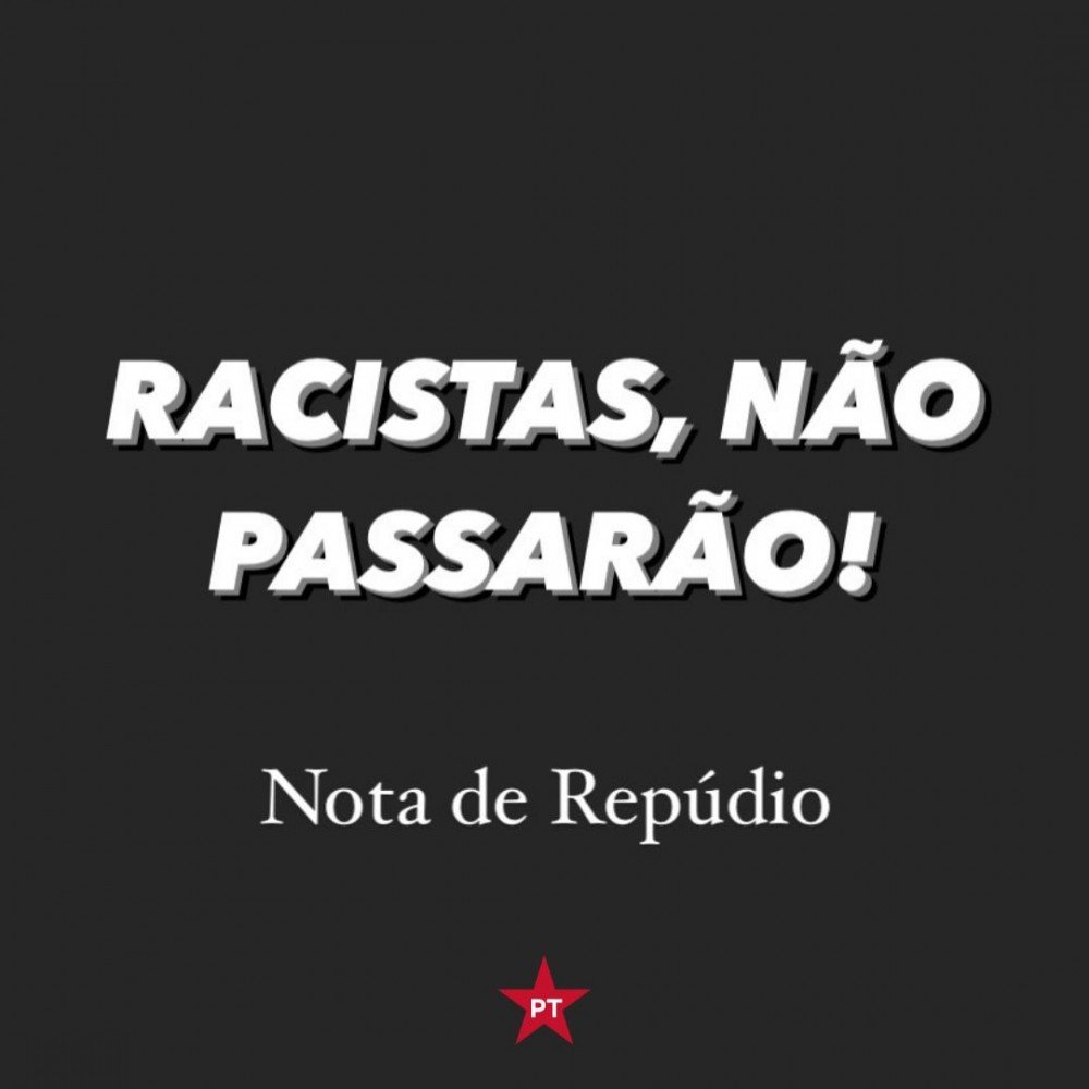 Nota de repúdio - PT Alagoinhas