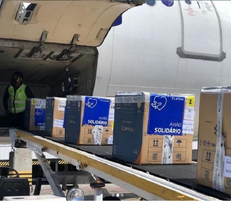 Bahia recebe lote com 456 mil doses da vacina da Pfizer neste domingo (19)