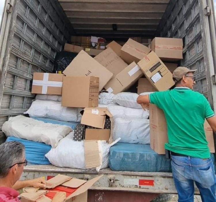 Carga de calçados falsificados avaliada em R$ 500 mil é apreendida