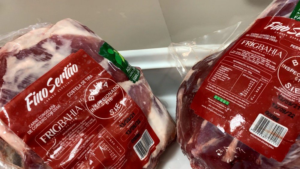 Carnes de caprino e ovino da Frigbahia já são comercializadas em oito estados do país