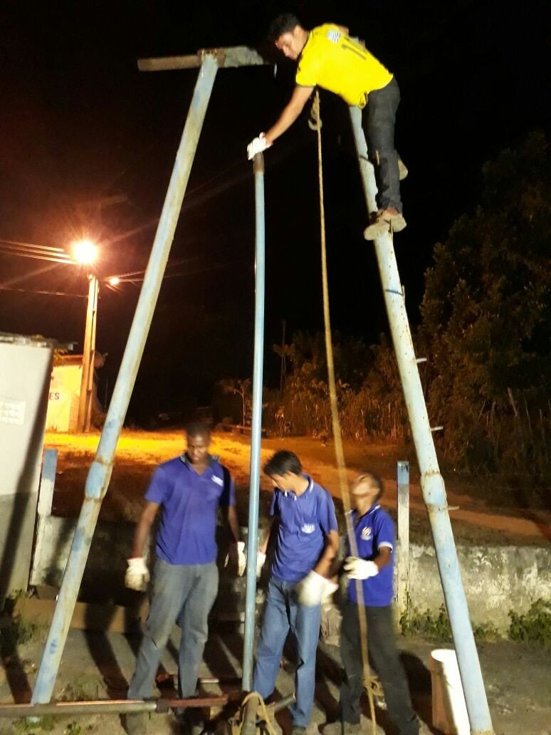 SAAE finaliza reparo de sistema de abastecimento de Cangula