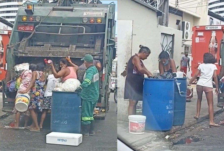 Questão da fome: O lixo é nossa mesa