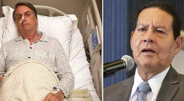 Com a internação de Bolsonaro, Mourão encerra férias na Bahia