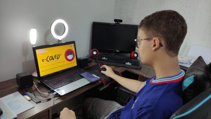 Estudante de Valente cria aplicativo informativo sobre prevenção à Covid-19