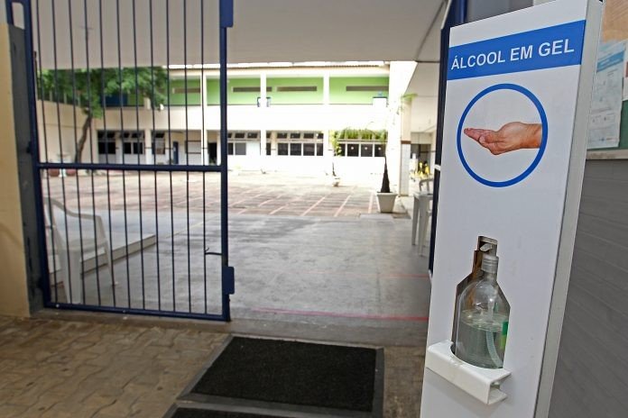 Escolas da rede estadual são preparadas com protocolos de biossegurança para início do ano letivo
