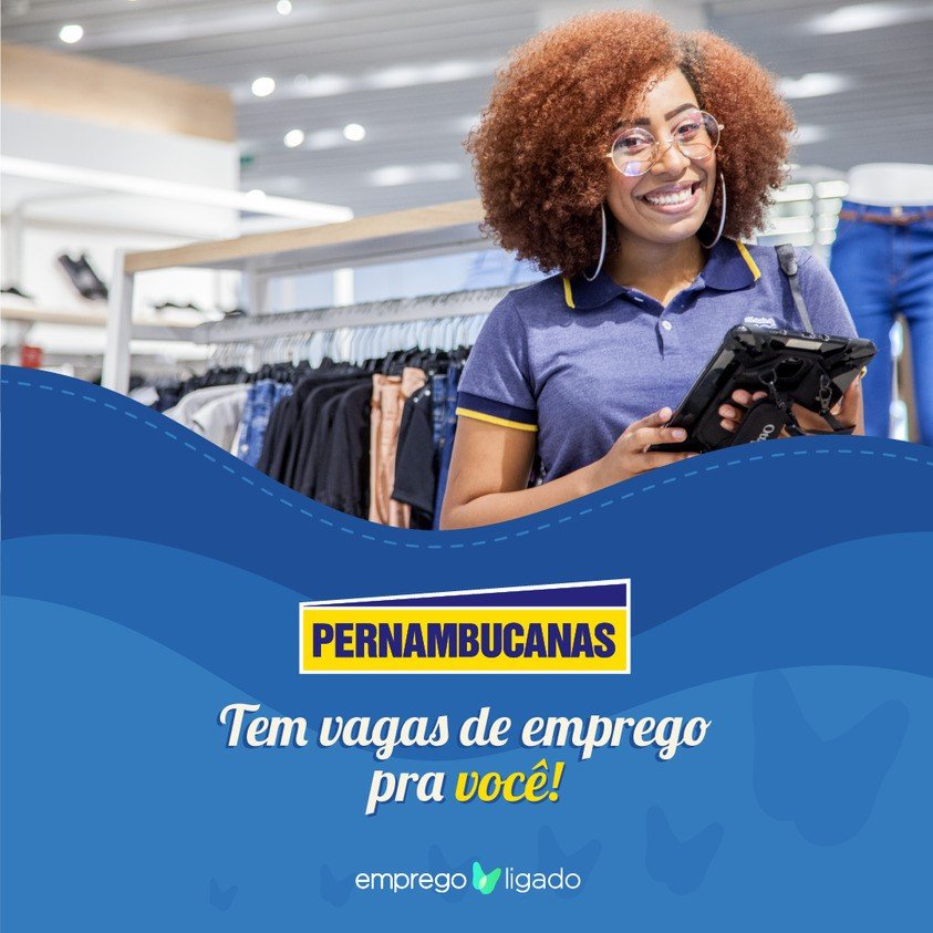 Pernambucanas abre vaga de emprego para assessor de vendas - setor vestuário em Alagoinhas