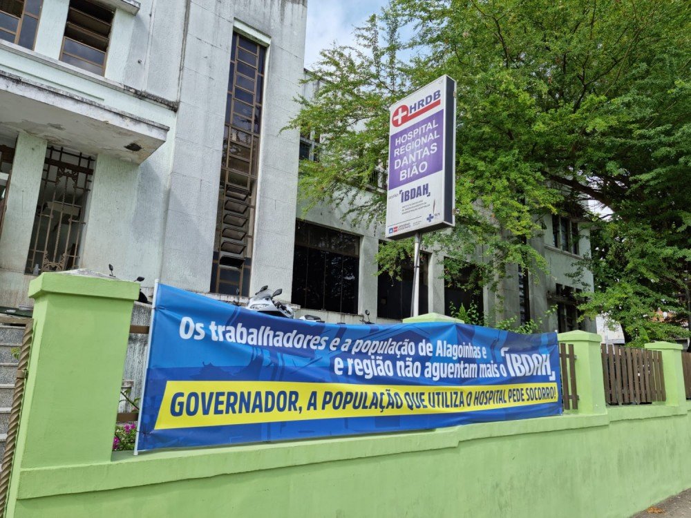 Hospital Dantas Bião - Radiovaldo Costa se manifesta contra a situação caótica