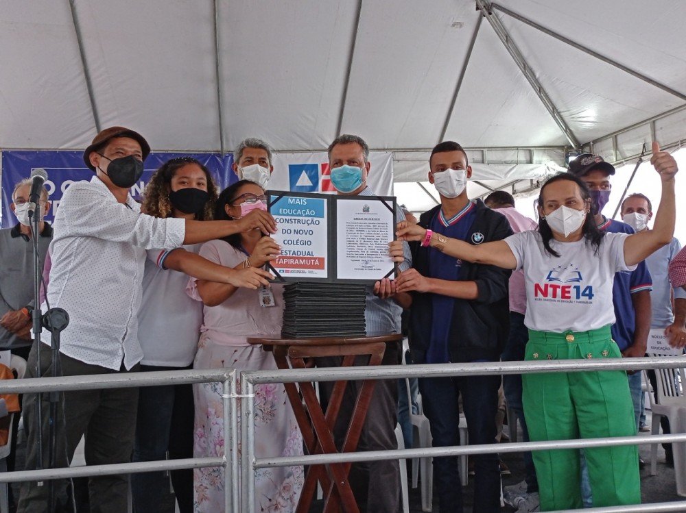 Rui Costa autoriza pacote de obras de R$ 27 milhões no município de Tapiramutá