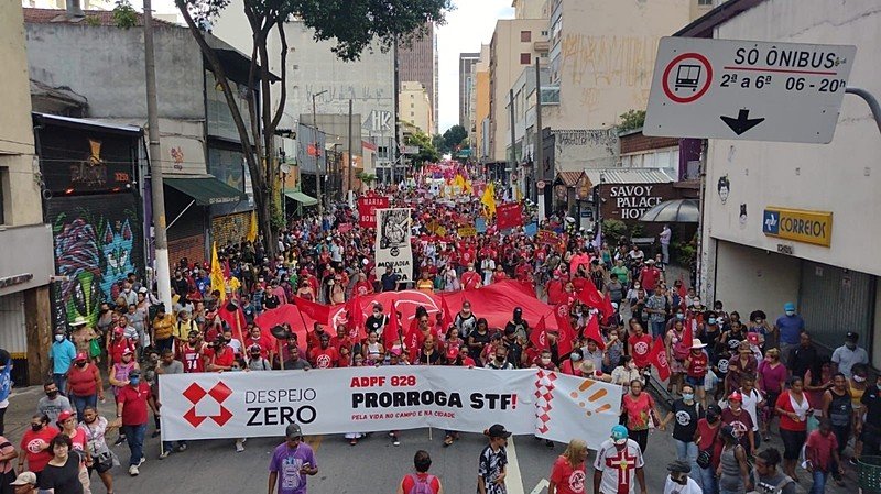Protestos em todo o Brasil pedem que STF prorrogue medida que proíbe despejos; veja como foi