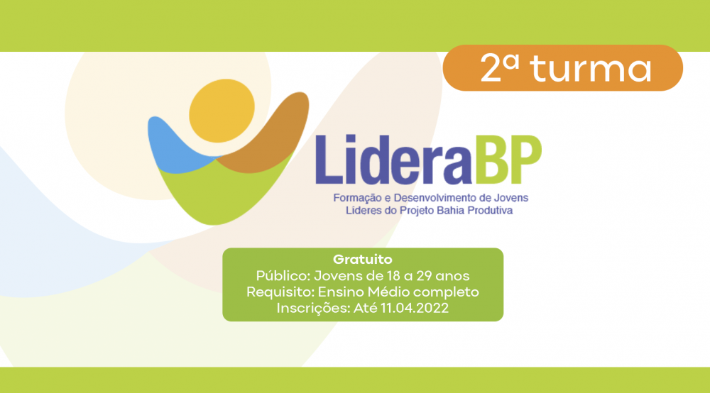 Lidera BP abre inscrições para segunda turma de capacitação de jovens líderes