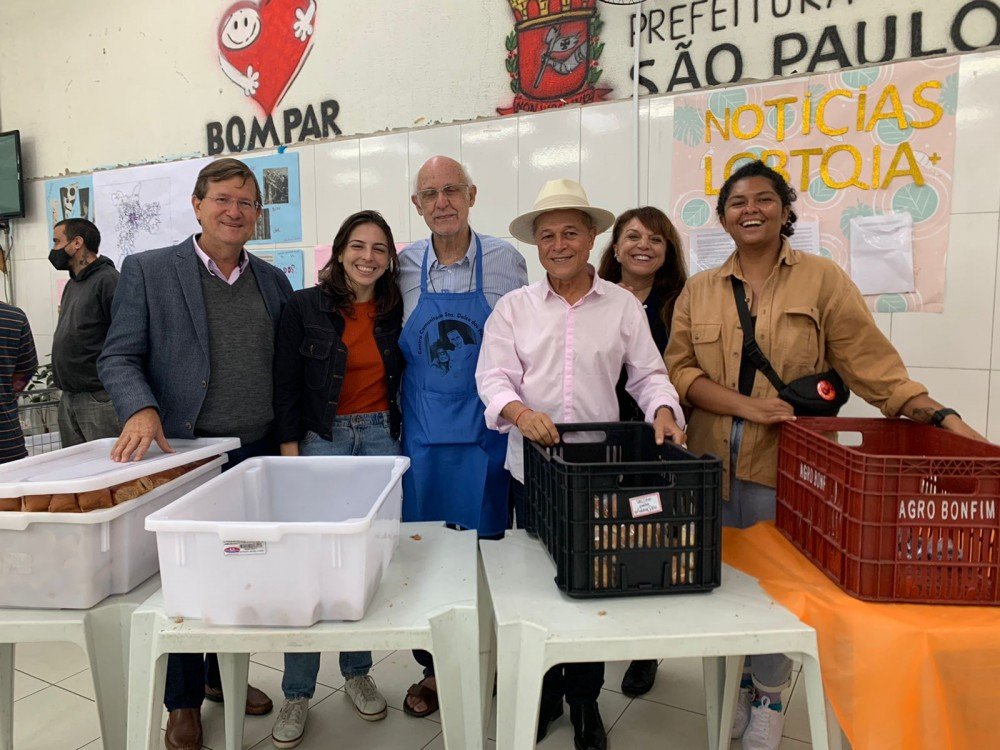 Joseildo visita Padre Lancellotti para tratar de projeto contra intervenções hostis