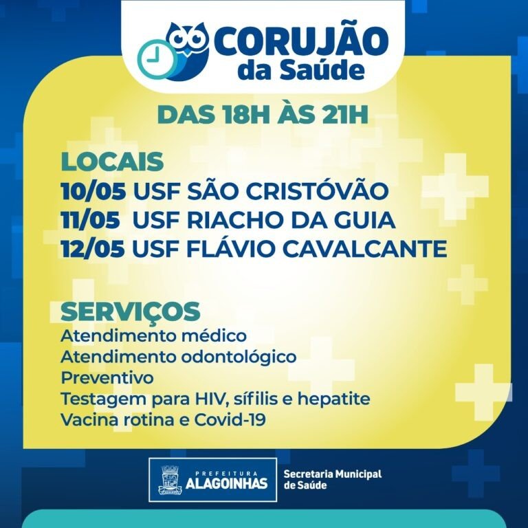 Corujão da Saúde leva atendimento à população no turno da noite