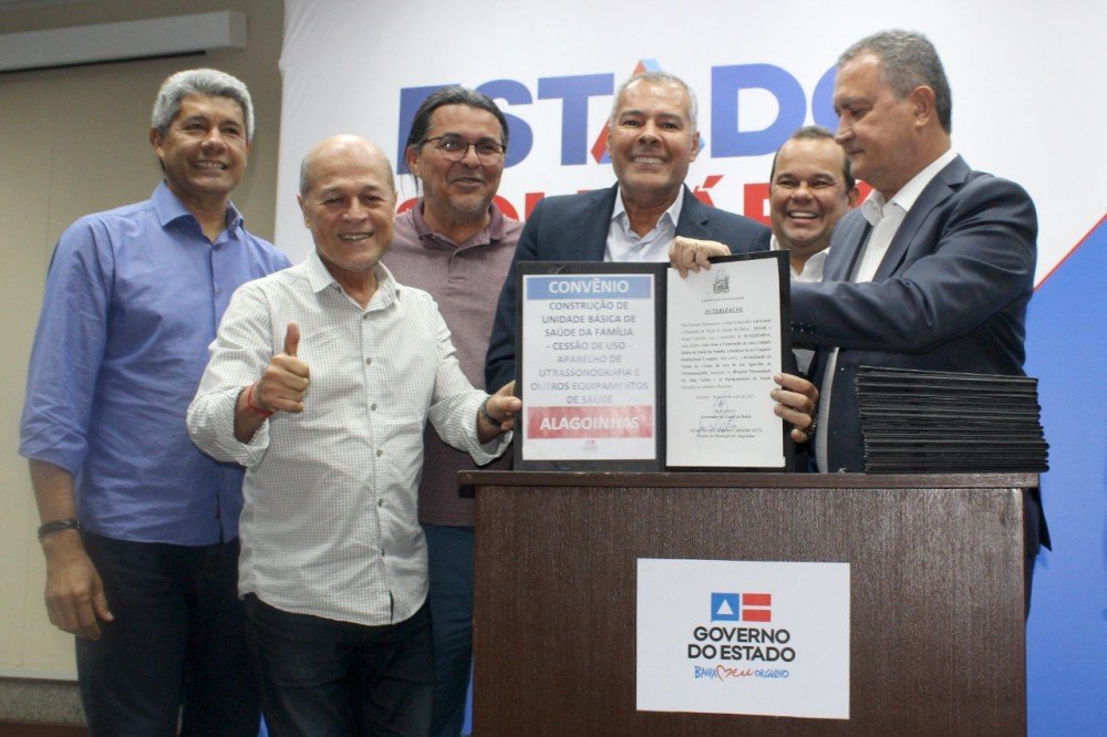 Alagoinhas: Emenda de Joseildo garante convênio para construção de UBS no Bairro do Urupiara