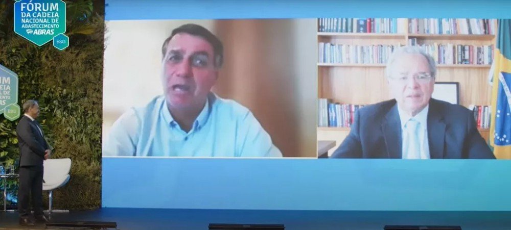 Com inflação em 11,73%, Bolsonaro pede a empresários redução do lucro sobre itens da cesta básica