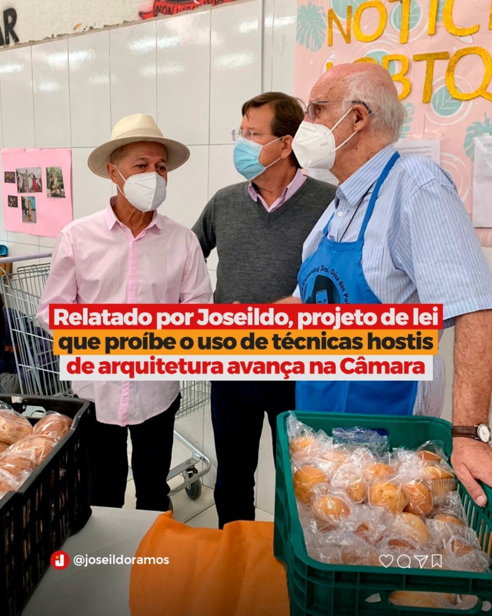 Relatado por Joseildo, projeto de lei que proíbe o uso de técnicas hostis de arquitetura avança na Câmara