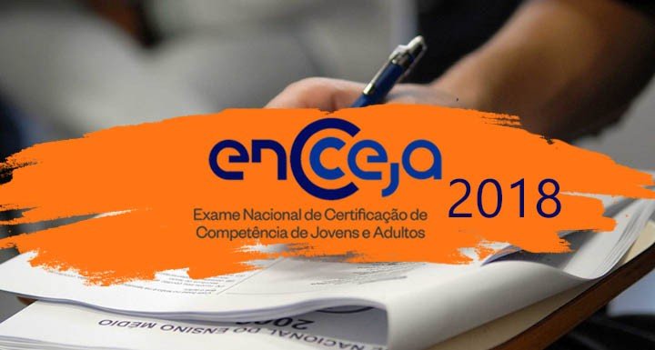 Inscrições abertas para o Encceja 2018