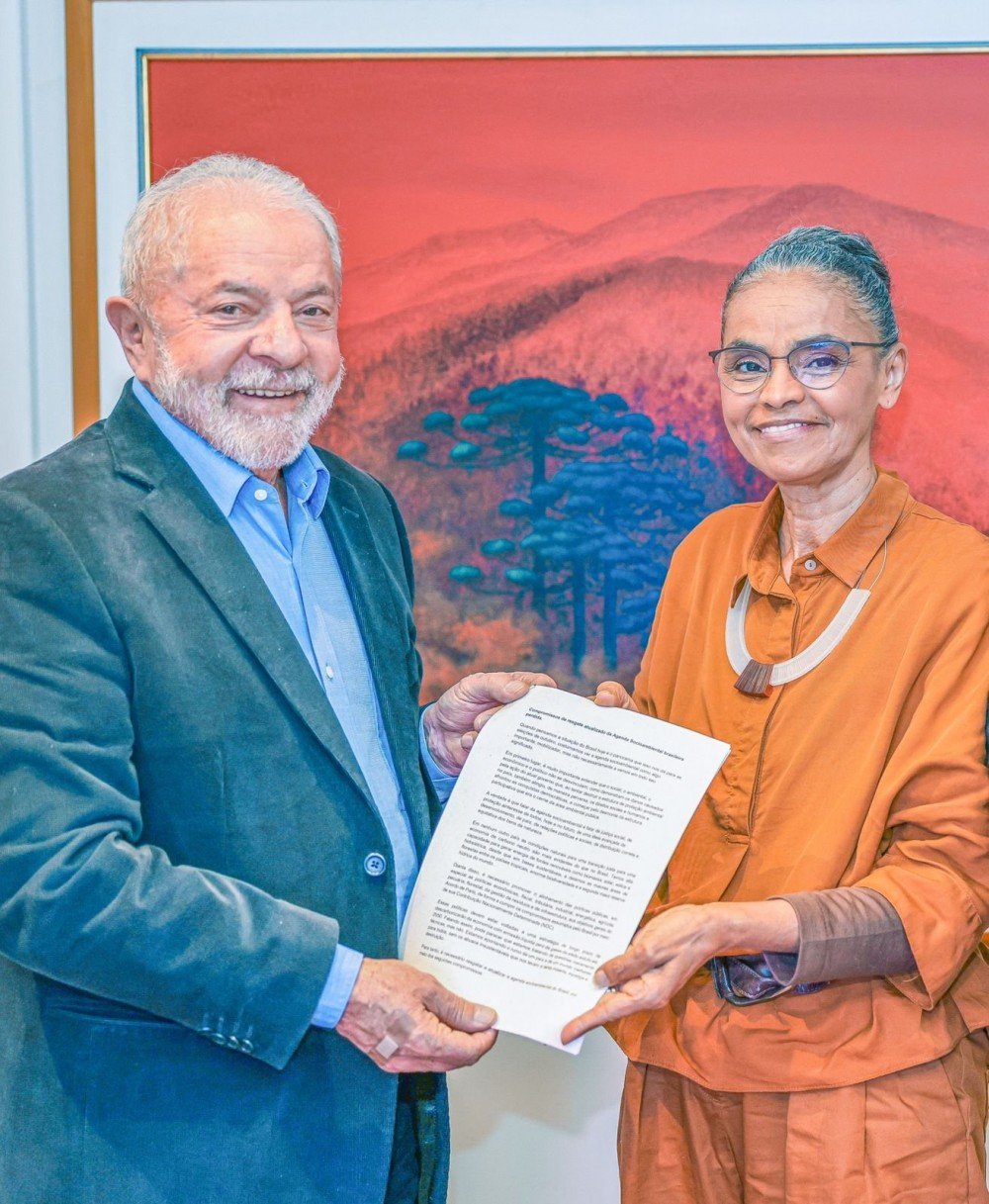 Eleições 2022: Lula reencontra Marina Silva e oficializa apoio pela defesa do meio ambiente