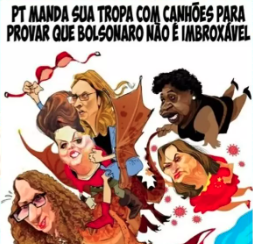 General Heleno faz ataque misógino a Dilma e outras mulheres de esquerda