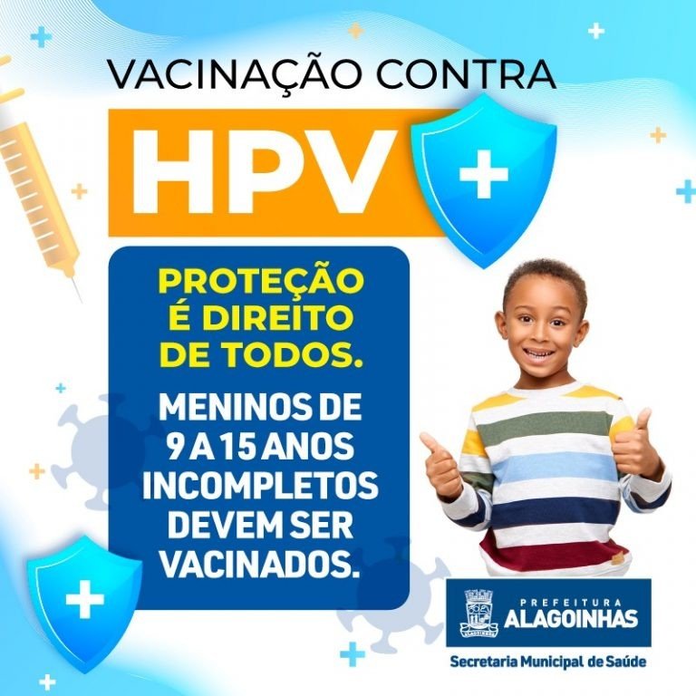 Agora é a vez deles: meninos já podem ser vacinados contra HPV