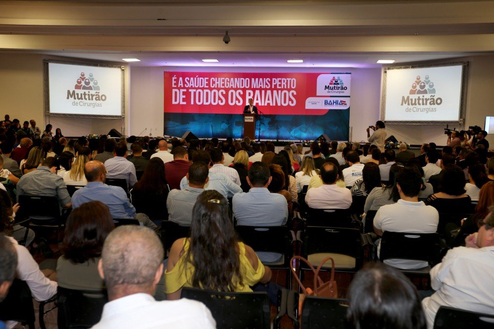 Rui lança segunda etapa do Mutirão de Cirurgias com previsão de dez mil procedimentos até dezembro