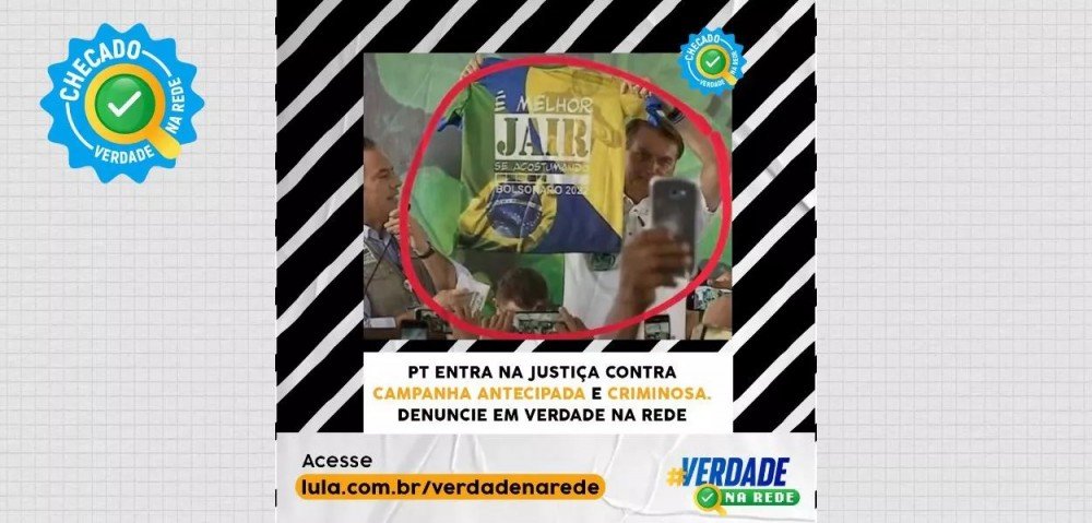 Em desespero, bolsonaristas espalham em Brasília outdoors com propaganda eleitoral ilegal