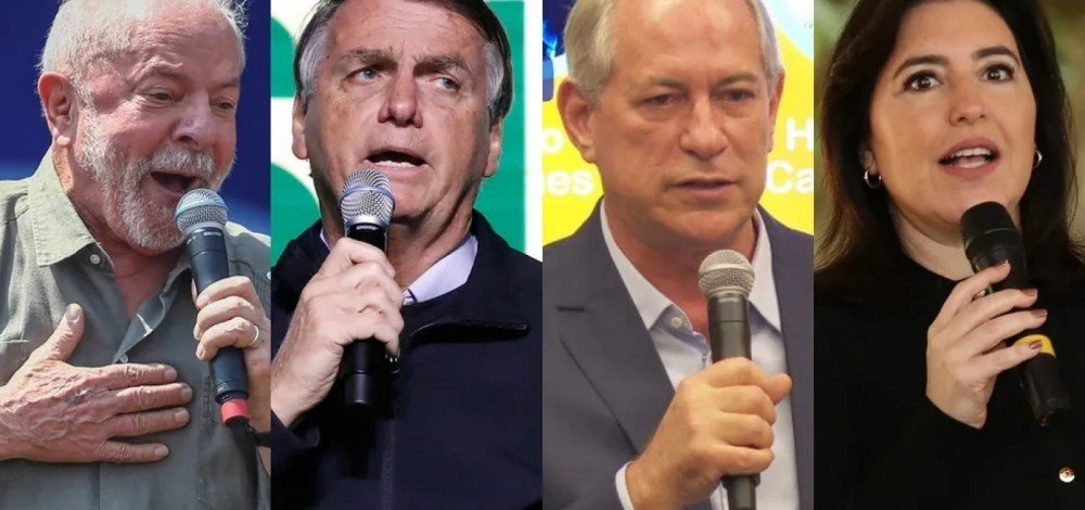Ipec: Lula tem 47% das intenções ; Bolsonaro 31%; Ciro 7%; Simone 5%; veja detalhes